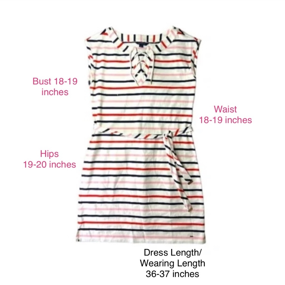 Tommy Hilfiger Shift Dress Adjustable Belt
